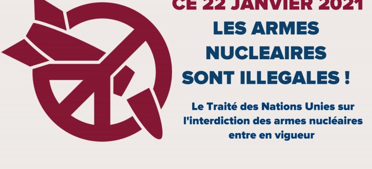 [COMMUNIQUÉ] – Entrée En Vigueur Du Traité Sur L’interdiction Des Armes ...